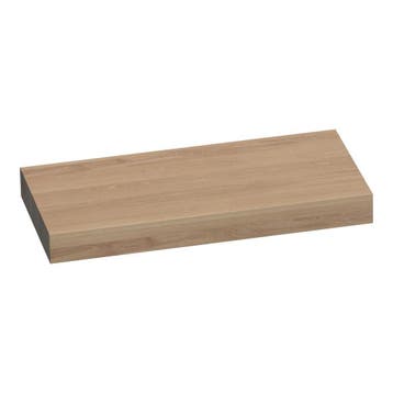 Brauer Creek Topblad Vrijhangend - 100 cm - Lamellen - Eiken, Ophalen of Verzenden, Nieuw