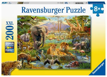 Ravensburger puzzel dieren savanne  van €11,99 voor €11,24, Ophalen of Verzenden, Nieuw