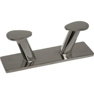Dubbele Bolder 295x80mm Rvs, Watersport en Boten, Ophalen of Verzenden, Nieuw