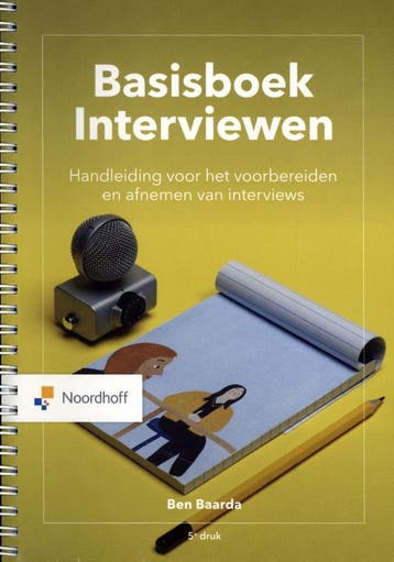Basisboek Interviewen 9789001747596, Boeken, Verzenden, Zo goed als nieuw