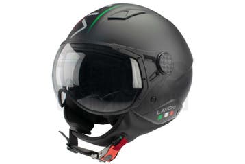 Helm Vito Jethelm met zonnevizier Lavori Fashion mat zwart, Fietsen en Brommers, Brommerhelmen, Ophalen of Verzenden, Nieuw, Vito