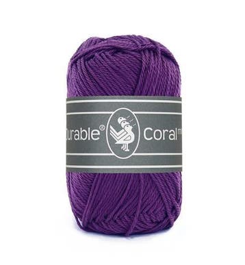 Durable Coral Mini 271 Violet - Haakgaren / Breigaren, Ophalen of Verzenden, Nieuw, Breien of Haken, Wol of Garen