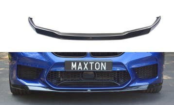 Voorspoiler BMW M5 F90 V.1 Glanzend Zwart, Ophalen of Verzenden, Nieuw
