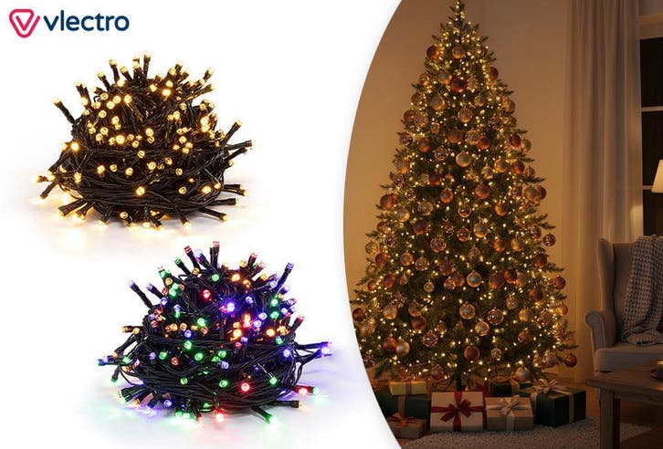 2dekans | Vlectro - Lichtslinger met adapter, Diversen, Kerst, Zo goed als nieuw, Ophalen of Verzenden