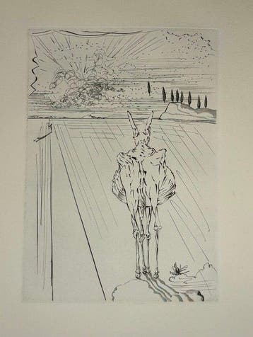Salvador Dali (1904-1989) - Le Tricorne (El sombrero de tres