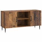 vidaXL TV-kast Oud hout 102 x 34,5 x 50 cm Bewerkt hout, Minder dan 50 cm, Verzenden, Nieuw, Minder dan 100 cm