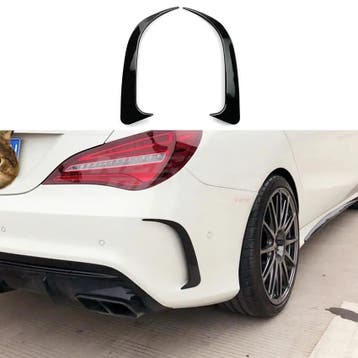 Rear Bumper Canards Voor Mercedes CLA X117/C117 AMG Line &, Auto-onderdelen, Ophalen of Verzenden, Nieuw