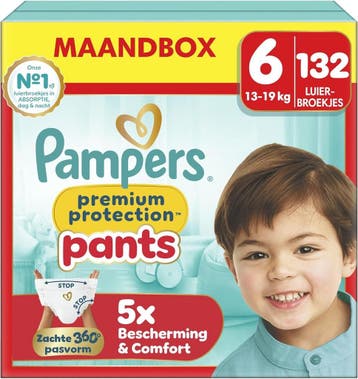 Pampers Maat 6 132 stuks | 34% Korting | Voordelig, Ophalen of Verzenden, Zo goed als nieuw, Overige typen
