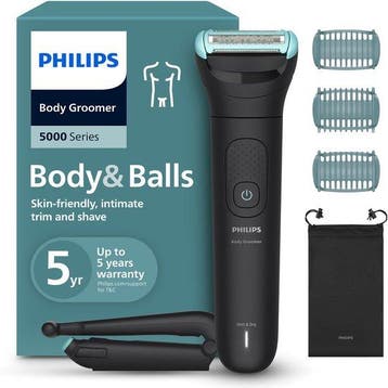 Philips Series 5000 Bodygroomer mannen - Body Trimmer - 3 ex, Verzenden, Nieuw