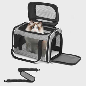 Cat Carrier Backpacks Expandable Cat Backpack with Shade Cov, Verzenden, Nieuw
