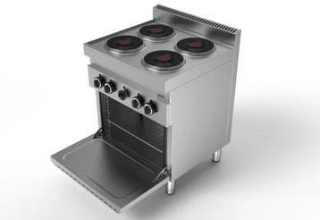 Unni-Cooking Fornuis + Heteluchtoven | Elektrisch/Gas | 4 Ko, Ophalen of Verzenden, Nieuw in verpakking