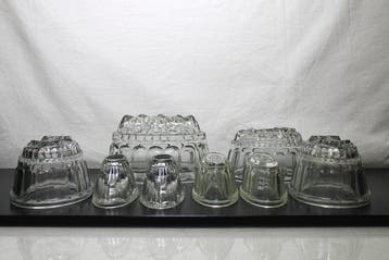Glasfabriek Leerdam - Dessertservies (8) - Acanthus