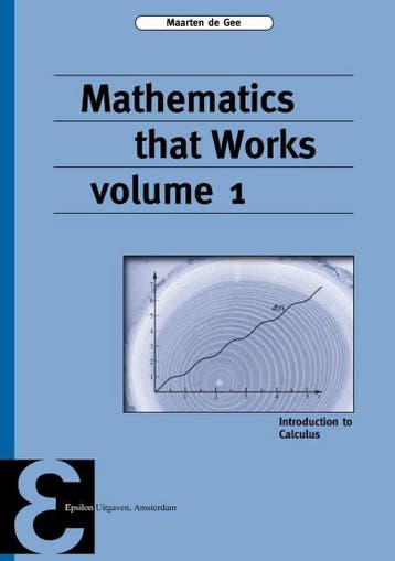 9789050411677 Epsilon uitgaven 90 - Mathematics that Works 1, Verzenden, Zo goed als nieuw, Maarten de Gee