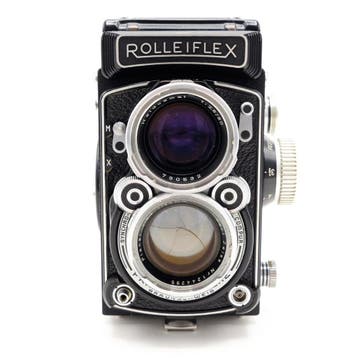 Rolleiflex 2.8C Analoge Camera (Occasion), Audio, Tv en Foto, Fotocamera's Analoog, Ophalen of Verzenden, Gebruikt, Overige Merken