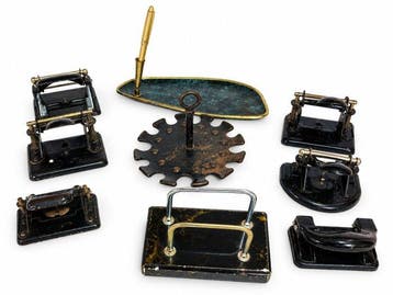 Leitz & Soennecken Bonn , Collection d’anciens perforateurs
