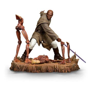 Star Wars Art Scale Statue 1/10 Mace Windu 18 cm, Ophalen of Verzenden, Nieuw