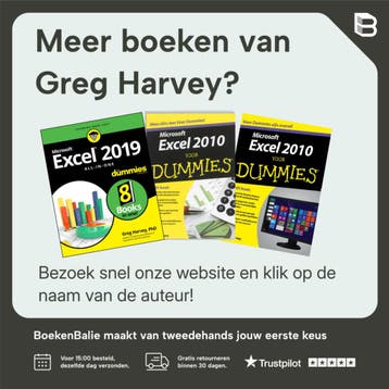 Excel 2016 For Dummies - Greg Harvey 9781119293439, Verzenden, Gelezen, Greg Harvey