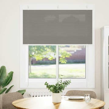 vidaXL Plissé rolgordijn 115x100 cm stofbreedte 114,4 cm, Verzenden, Nieuw