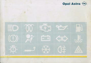 1995 Opel Astra Instructieboekje Nederlands, Auto diversen, Handleidingen en Instructieboekjes, Verzenden