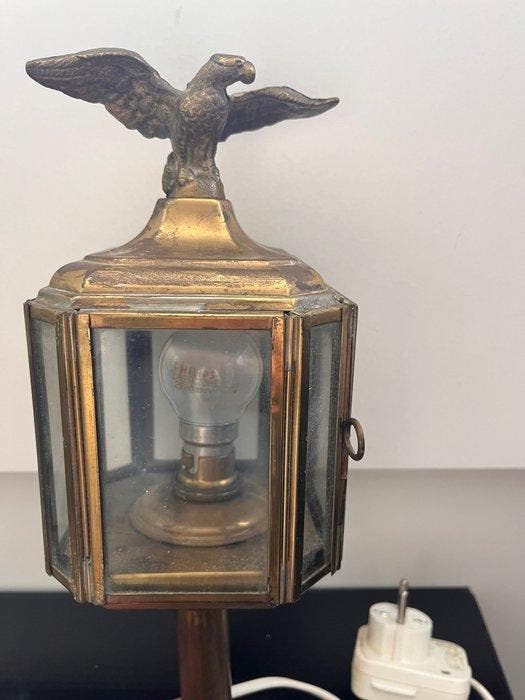 Lamp - Koper, Antiek en Kunst, Curiosa en Brocante