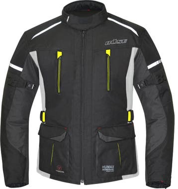 Büse Rider Dames Zwart Grijs Geel Waterdicht Textiel Jas, Nieuw met kaartje, Jas | textiel, Verzenden, Dames
