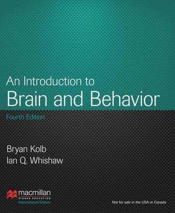 An Introduction to Brain & Behavior - Bryan Kolb, Verzenden, Gelezen, Bryan Kolb
