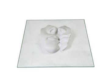 Veiling - Modern Design | 3D Abstracte Gezichten Sculptuur, Nieuw