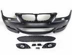 EVO Look Voorbumper + PDC BMW 5 Serie E60 E61 B0182, Nieuw, Voor, BMW, Bumper