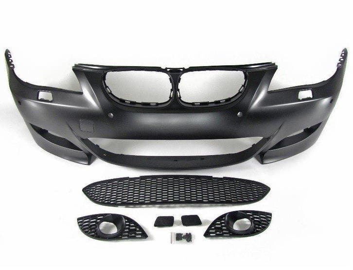 EVO Look Voorbumper + PDC BMW 5 Serie E60 E61 B0182, Auto-onderdelen, Carrosserie en Plaatwerk, Nieuw, BMW, Voor, Bumper