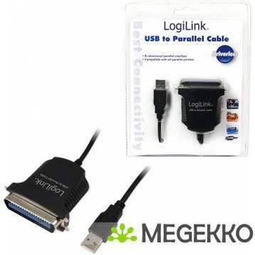 LogiLink AU0003C kabeladapter/verloopstukje parallel naar, Verzenden, Nieuw