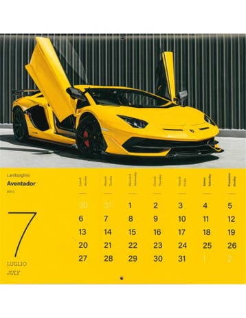 2026 SUPERCARS KALENDER ITALIAANS ENGELS, Nieuw, Author