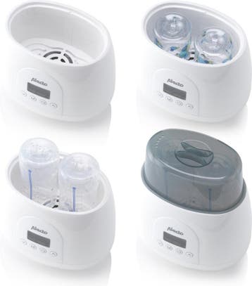 Flessenwarmer - Flesverwarmer - Wit - Alecto - BW700TWIN •, Verzenden, Zo goed als nieuw