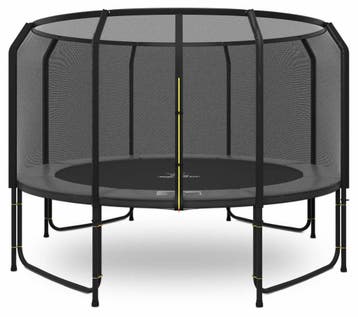 Magic Jump Fiber Grey trampoline 427 cm met veiligheidsnet, Ophalen of Verzenden, Nieuw