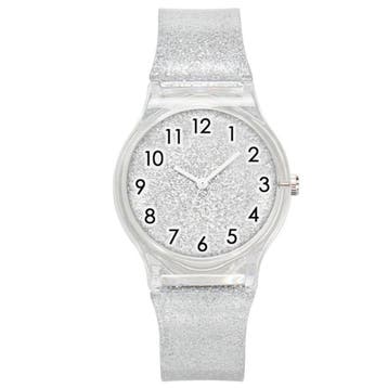Fako - Kinderhorloge - Shiny Glitter - Plastic - Ø 34mm -, Verzenden, Nieuw