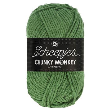 Scheepjes Chunky Monkey - 1824 pickle - Acryl Garen, Ophalen of Verzenden, Nieuw