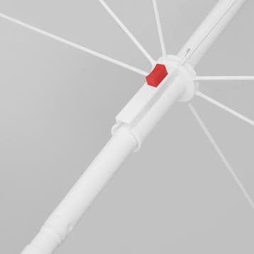 Parasol Kreta Antraciet Ø200cm met kantelfunctie, Verzenden, Nieuw