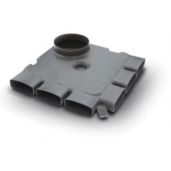 Vasco Easyflow aansluitplenum 6 kanaals   2 stuks, Doe-het-zelf en Verbouw, Verwarming en Radiatoren, Verzenden