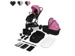 Lionelo - Kinderwagen - 2-in-1 - Roze, Kinderen en Baby's, Kinderwagens en Combinaties, Verzenden, Zo goed als nieuw