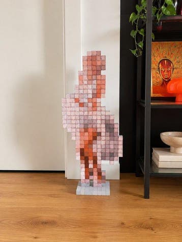 Ilo Garcia - Marilyn Monroe – Handmade Pixel Art Wooden