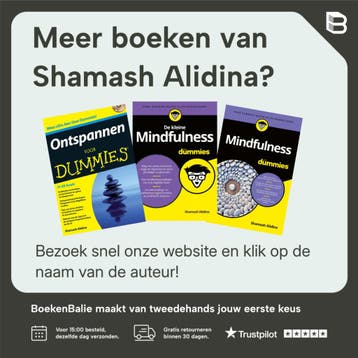 De kleine Mindfulness voor dummies / Voor Dummies, Boeken, Verzenden, Zo goed als nieuw, Shamash Alidina