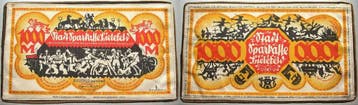 1000 Mark 1922-12-15 Stadtsparkasse Bielefeld, Verzenden