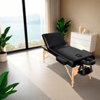 Massagetafel-set 3 zones met 10cm matras, rolkussens en hout, Verzenden, Nieuw