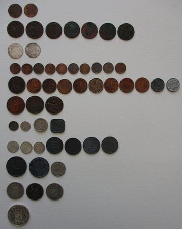 Nederland. 1731 t/m 1943, 52 stuks, incl. zilver (Zonder