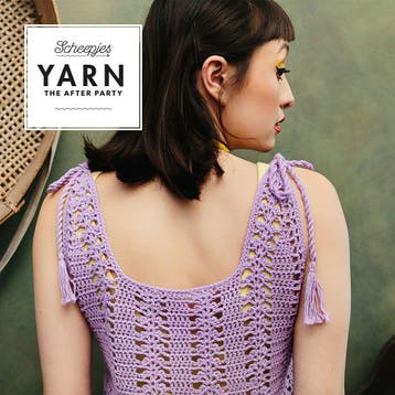 Haakpatroon Damestop Tassel Tie Vest met kwastjes & open s, Ophalen of Verzenden, Nieuw