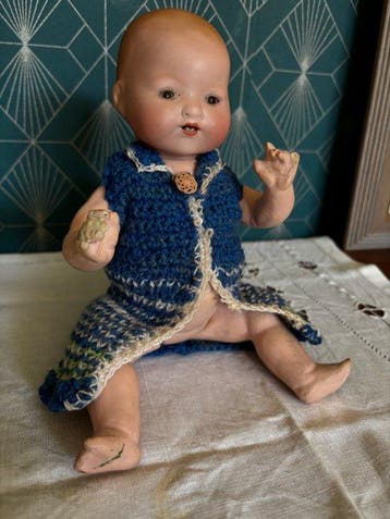 Armand Marseille - Pop My Dream Baby - 1930-1940 - Duitsland, Antiek en Kunst, Antiek | Speelgoed