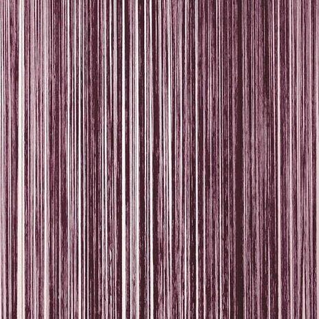 Deurgordijn draadgordijn draadjesgordijn 100x250cm AUBERGINE, Huis en Inrichting, Stoffering | Gordijnen en Lamellen, Nieuw