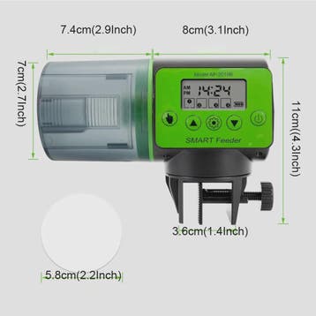 Automatische Visvoeder Automaat - Slimme Timer voor Aquarium, Verzenden, Nieuw