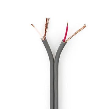 Audiokabel op rol | Nedis | 100 meter, Audio, Tv en Foto, Verzenden, Nieuw