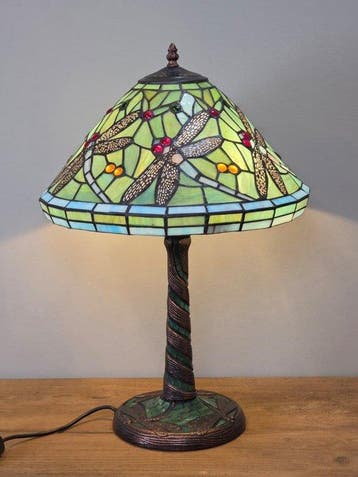 Tafellamp - Glas-in-lood - Tiffany stijl tafellamp