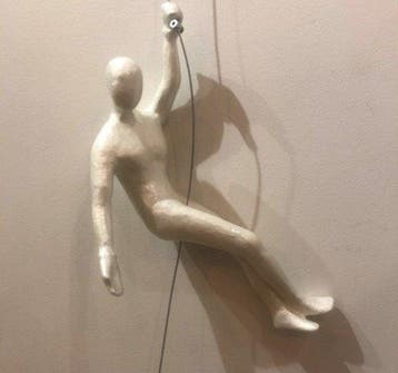 Ancizar Marin (1968) - Grimpeur blanc, Antiek en Kunst